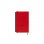 Kalendarz dzienny MOLESKINE 2023 12M P, twarda oprawa, scarlet red, Kalendarze, Zeszyty i bloki