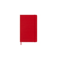 Kalendarz dzienny MOLESKINE 2023 12M L (13x21 cm), twarda oprawa, scarlet red, Kalendarze, Zeszyty i bloki