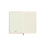 Kalendarz dzienny MOLESKINE 2023 12M L, twarda oprawa, scarlet red, Kalendarze, Zeszyty i bloki