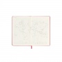 Kalendarz dzienny MOLESKINE 2023 12M L, twarda oprawa, scarlet red, Kalendarze, Zeszyty i bloki
