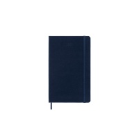 Kalendarz dzienny MOLESKINE 2023 12M L (13x21 cm), twarda oprawa, sapphire blue, Kalendarze, Zeszyty i bloki