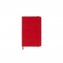 Kalendarz tygodniowy MOLESKINE 2023 12M P, twarda oprawa, scarlet red, Kalendarze, Zeszyty i bloki