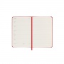 Kalendarz tygodniowy MOLESKINE 2023 12M P, twarda oprawa, scarlet red, Kalendarze, Zeszyty i bloki