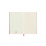 Kalendarz tygodniowy MOLESKINE 2023 12M L, twarda oprawa, scarlet red, Kalendarze, Zeszyty i bloki