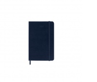 Kalendarz tygodniowy MOLESKINE 2023 12M P (9x14 cm), twarda oprawa, sapphire blue, Kalendarze, Zeszyty i bloki