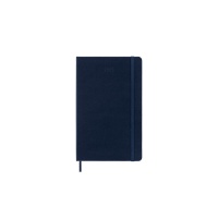 Kalendarz tygodniowy MOLESKINE 2023 12M L, twarda oprawa, sapphire blue, Kalendarze, Zeszyty i bloki