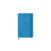 Kalendarz tygodniowy MOLESKINE 2023 12M L edycja limitowana Mały Książę, mountain, niebieski, Kalendarze, Zeszyty i bloki
