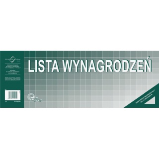 LISTA WYNAGRODZEŃ 1/2 A3, Podkategoria, Kategoria