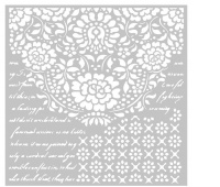 STAMP SZABLON 3D 18X18CM DESIRE KORONKI, Podkategoria, Kategoria