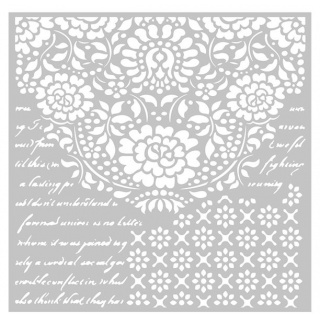 STAMP SZABLON 3D 18X18CM DESIRE KORONKI, Podkategoria, Kategoria