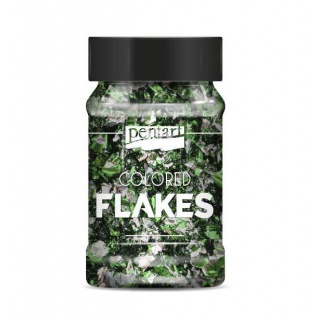 PENTART FOLIA PŁATKI 100ml ZIELONE/SREBRNE, Podkategoria, Kategoria