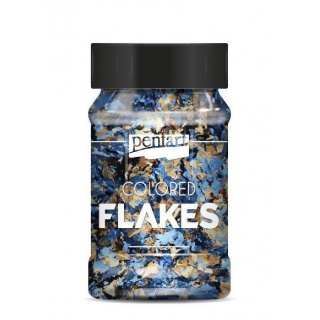 PENTART FOLIA PŁATKI 100ml NIEBIESKIE/ZŁOTE, Podkategoria, Kategoria