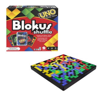 GRA BLOKUS SHUFFLE Z KARTAMI STYL UNO GXV91, Podkategoria, Kategoria