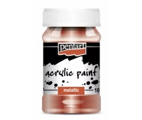 PENTART FARBA AKRYL 100ml METALICZNY BRĄZOWY, Podkategoria, Kategoria