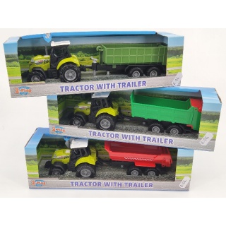 TRAKTOR Z PRZYCZEPA ŚW/DŹW.24CM 0260, Podkategoria, Kategoria