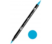 MARKER DWUSTRONNY PĘDZELKOWY TOMBOW REFLEX BLUE ABT-493, Markery permanentne, Art. do pisania i korygowania