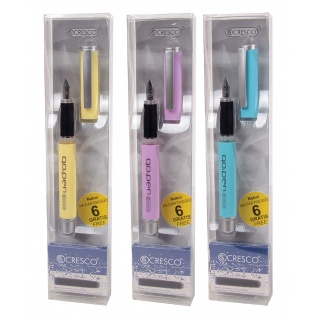 PIÓRO WIECZNE GoPen PASTEL + NABOJE 6szt., Podkategoria, Kategoria