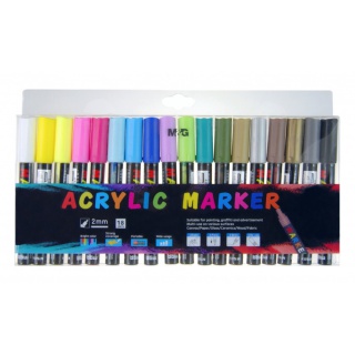 MARKER AKRYLOWY 1-2mm.18KOL., Podkategoria, Kategoria