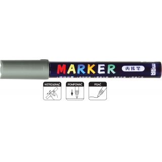 MARKER AKRYLOWY 1-2mm.SREBRNY, Podkategoria, Kategoria
