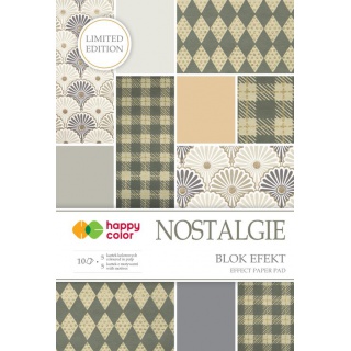 BLOK EFFECT NOSTALGIE 20x29cm.10ARK.5 MOTYW.H.COL, Podkategoria, Kategoria