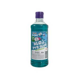 KLEJ PVA O ZAPACHU ARBUZA - TURKUSOWY 500ML., Kleje, Galanteria biurowa