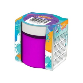 JIGGLY SLIME FIOLETOWY PERŁOWY 100G, Gluty, gniotki, Zabawki