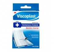 Plaster do cięcia VISCOPLAST Prestovis Plus, supermocny, 8cmx1m, Plastry, apteczki, Artykuły higieniczne i dozowniki