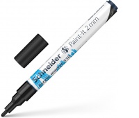 Marker akrylowy SCHNEIDER Paint-It 310, 2 mm, czarny, Markery, Artykuły do pisania i korygowania