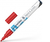 Marker akrylowy SCHNEIDER Paint-It 310, 2 mm, czerwony, Markery, Artykuły do pisania i korygowania