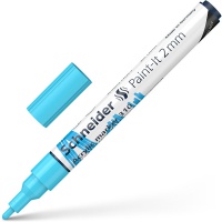 Marker akrylowy SCHNEIDER Paint-It 310, 2 mm, niebieski, Markery, Artykuły do pisania i korygowania