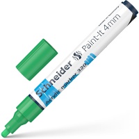 Marker akrylowy SCHNEIDER Paint-It 320, 4 mm, zielony, Markery, Artykuły do pisania i korygowania