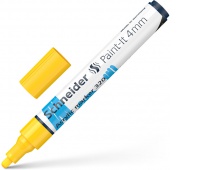 Acrylic marker SCHNEIDER Paint-It 320, 4 mm, yellow