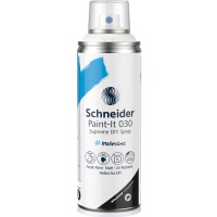Lakier w sprayu DIY SCHNEIDER Paint-It 030, 200ml, biały, Markery, Artykuły do pisania i korygowania