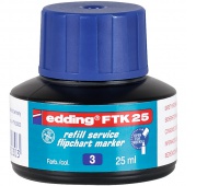 Tusz do uzupełniania markerów do flipchartów e-FTK 25 EDDING, niebieski, Markery, Artykuły do pisania i korygowania