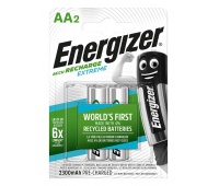 RECHARGEABLE ENERGIZER EXTREME AA /2 PCS