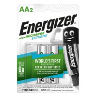 RECHARGEABLE ENERGIZER EXTREME AA /2 PCS