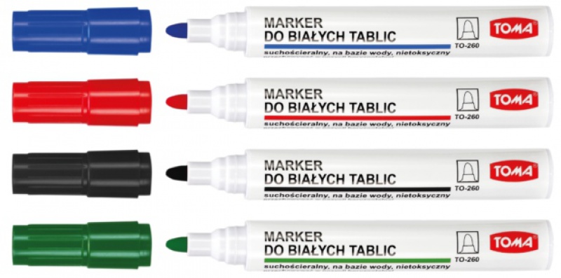 MARKER DO BIAŁYCH TABLIC /KPL 8/, Podkategoria, Kategoria