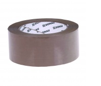 Packing tape, DONAU Hot-Melt, 48 mm, 132 m, 40micr, brown, Packing tapes, Envelopes and shipment accessories
