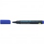 Marker permanentny SCHNEIDER Maxx 133, ścięty, 1-4mm, blister, niebieski, Markery, Artykuły do pisania i korygowania