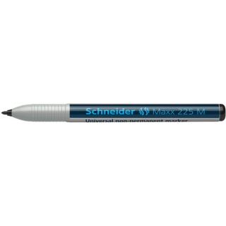Foliopis niepermanentny SCHNEIDER Maxx 225 M, czarny, Markery, Artykuły do pisania i korygowania