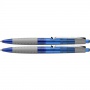Długopis automatyczny SCHNEIDER Loox, 2szt., blister, niebieski, Długopisy, Artykuły do pisania i korygowania