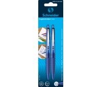 Automatic pen SCHNEIDER Loox, 2 pcs, blister, blue