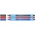 Długopis SCHNEIDER Slider Edge, XB 1,4mm, 3 szt., blister, mix kolorów