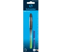 Fountain pen SCHNEIDER Voyage M + 2 cartridge, blister, color mix
