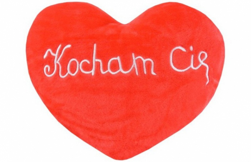 SERCE "KOCHAM CIĘ" S1012 4693, Walentynki, Art. świąteczne i okolicznościowe