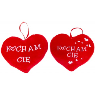 SERCE KOCHAM CIĘ - CZERWONE 15CM 4683 S1292, Podkategoria, Kategoria