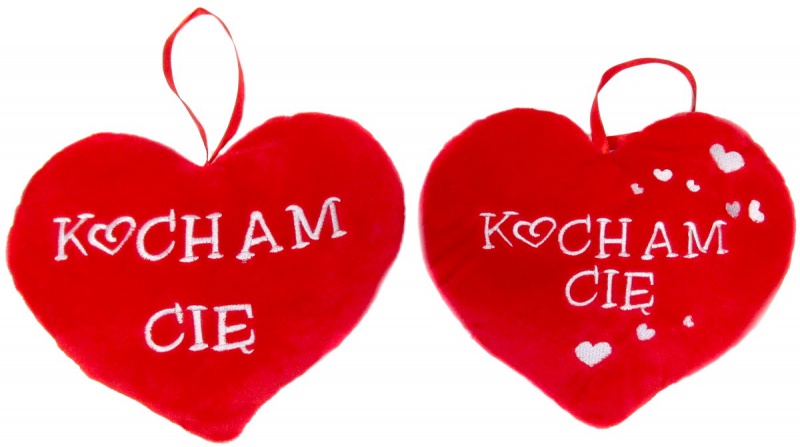 SERCE KOCHAM CIĘ - CZERWONE 15CM 4683 S1292, Podkategoria, Kategoria