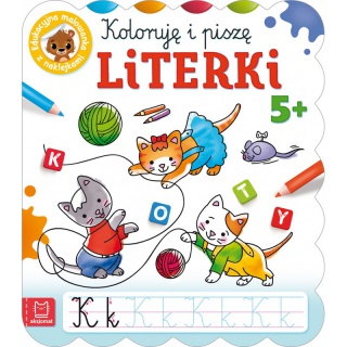 Koloruję i piszę LITERKI. Edukacyjna malowanka z n, Podkategoria, Kategoria