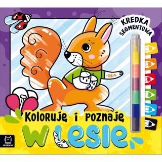 Koloruję i poznaję. W lesie. Kredka segmentowa, Podkategoria, Kategoria