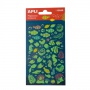 Stickers APLI, glow in the dark, fish, 1 sheet